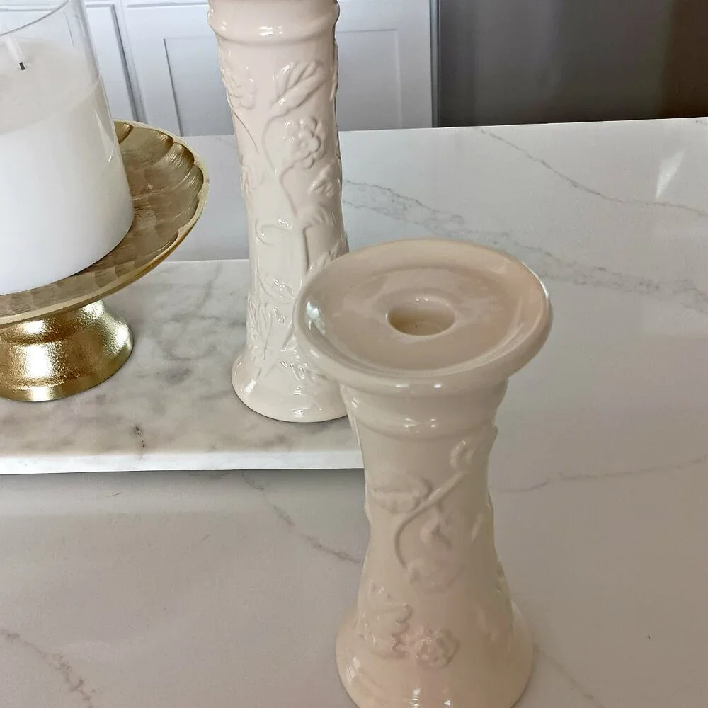 EXQUISITE Floral CANDLE HOLDERS OH MY